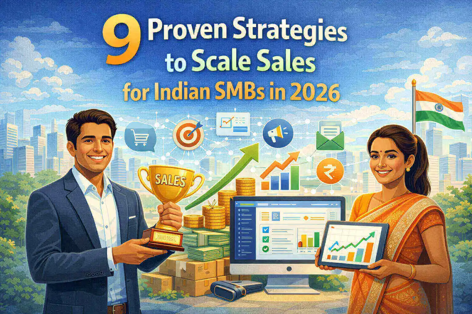 9 Proven Strategies to Scale Sales for Indian SMBs in 2026