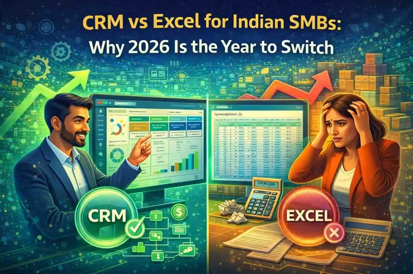 CRM vs Excel for Indian SMBs: Why 2026 Is the Year to Switch