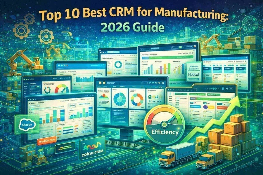 Top 10 Best CRM for Manufacturing: 2026 Guide 