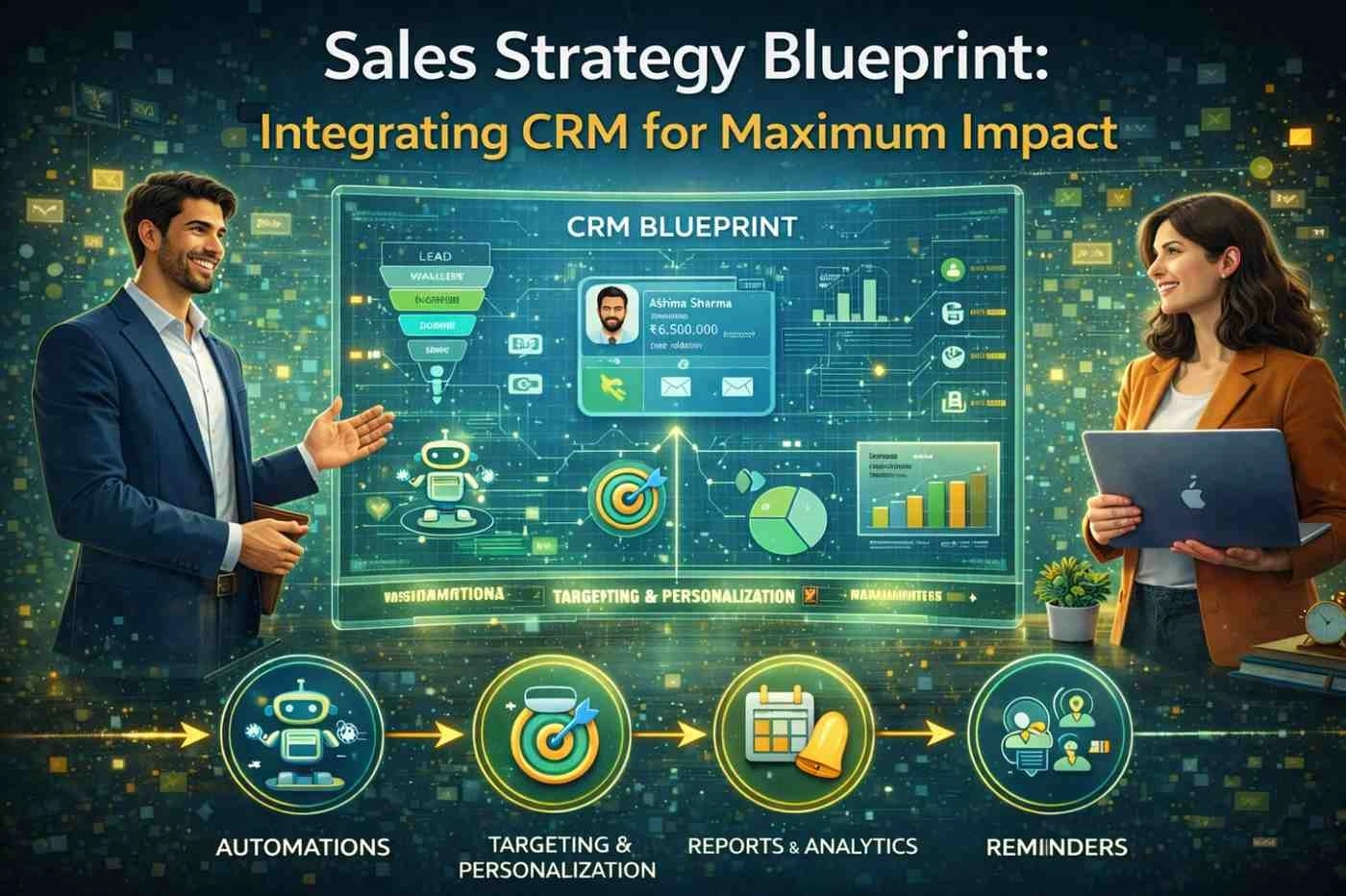 Sales Strategy Blueprint: Integrating CRM for Maximum Impact