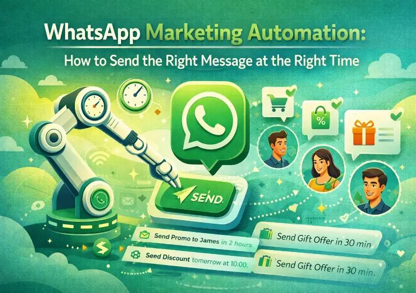 WhatsApp Marketing Automation: How to Send the Right Message at the Right Time