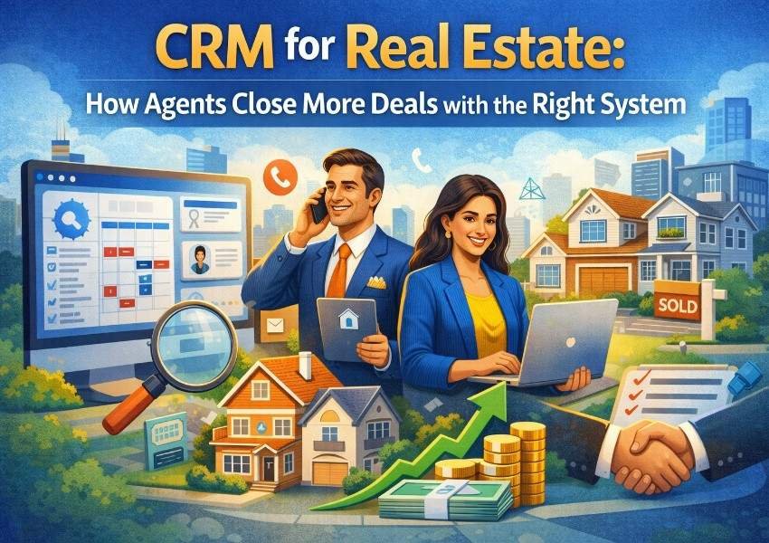 CRM for Real Estate: How Agents Close More Deals with the Right System