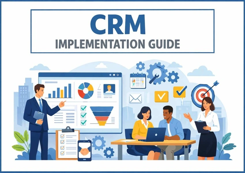 CRM Implementation Guide: How to Set Up CRM Without the Chaos