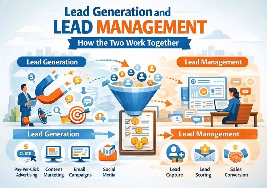 Lead Generation and Lead Management: How the Two Work Together