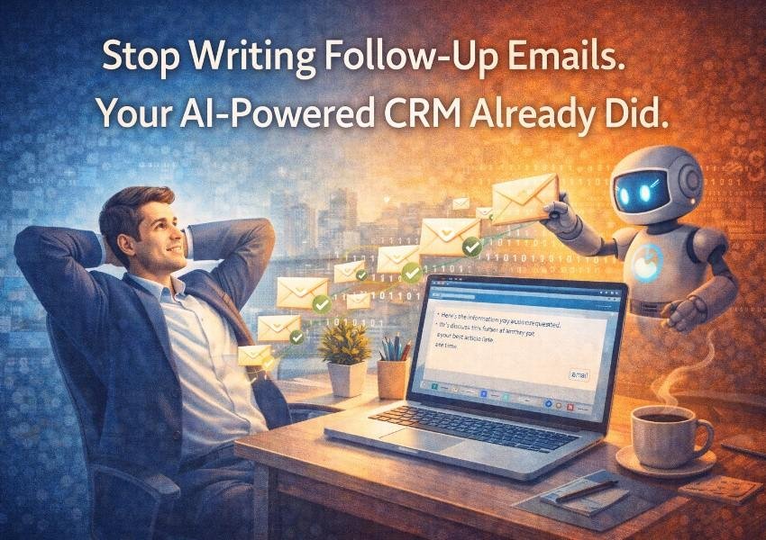 Stop Writing Follow-Up Emails. Your AI-Powered CRM Already Did.