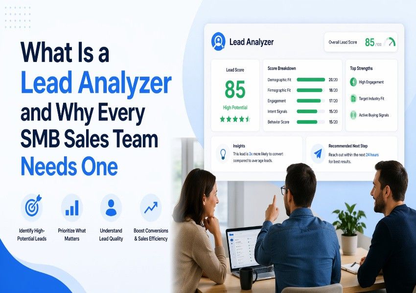 What Is a Lead Analyzer and Why Every SMB Sales Team Needs One