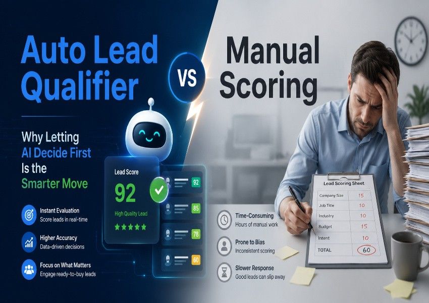 Auto Lead Qualifier vs Manual Scoring: Why Letting AI Decide First Is the Smarter Move