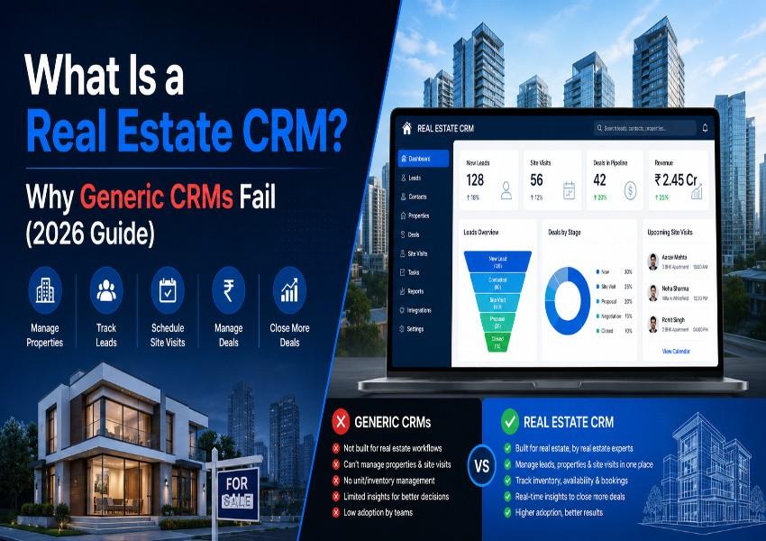 What Is a Real Estate CRM? Why Generic CRMs Fail (2026 Guide)