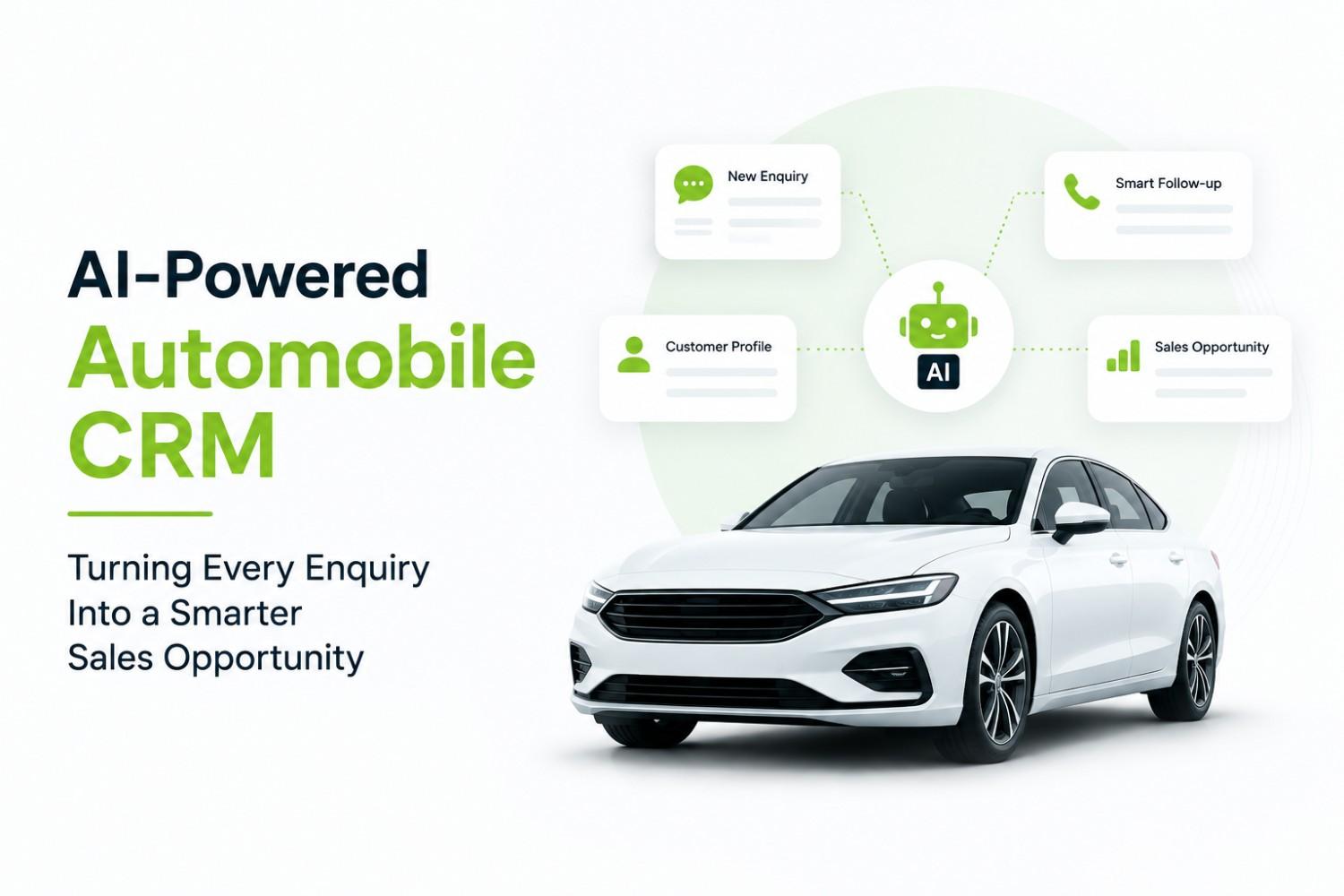 AI-Powered Automobile CRM: Turning Every Enquiry Into a Smarter Sales Opportunity