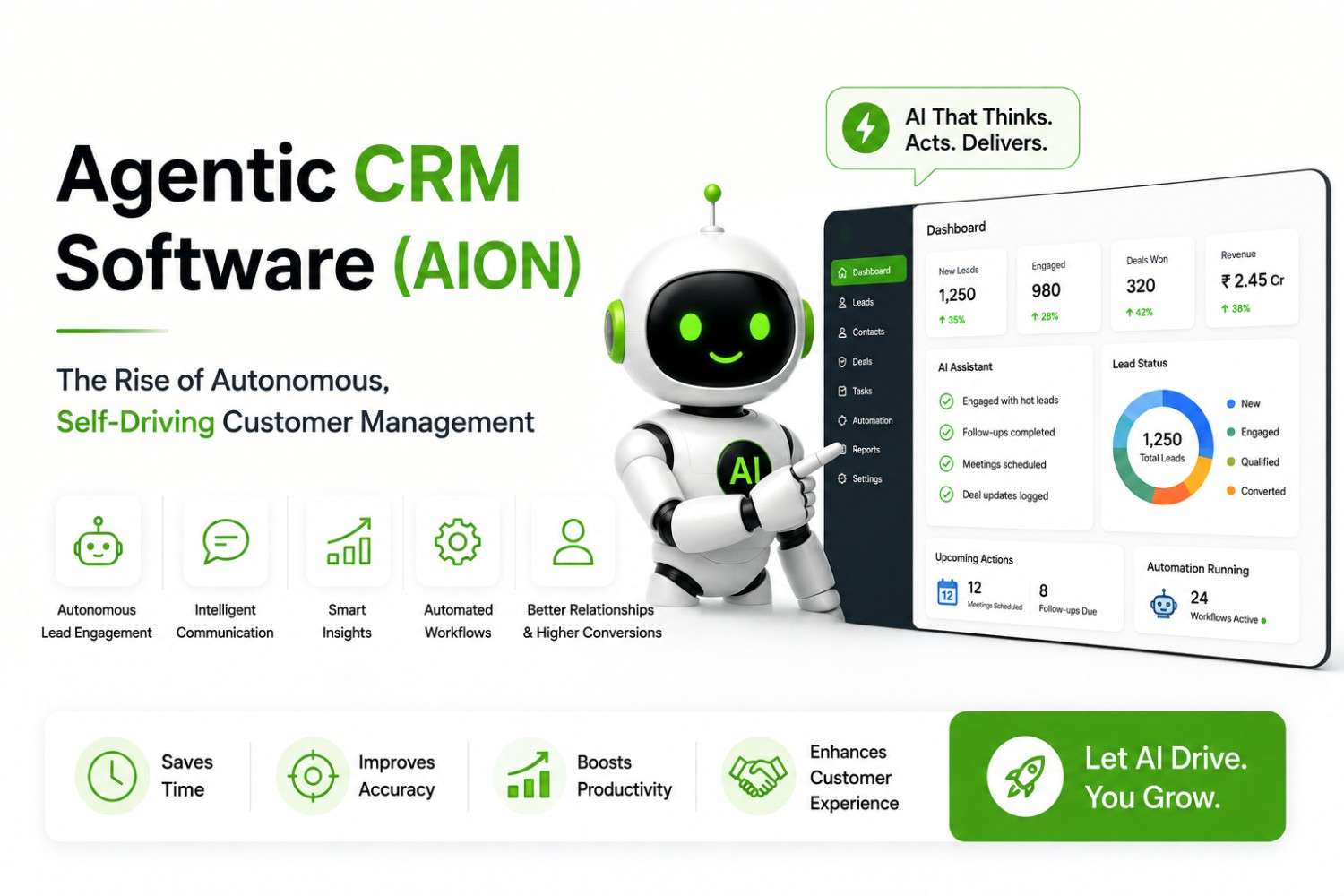 Agentic CRM software (AION) — The Rise of Autonomous, Self-Driving Customer Management