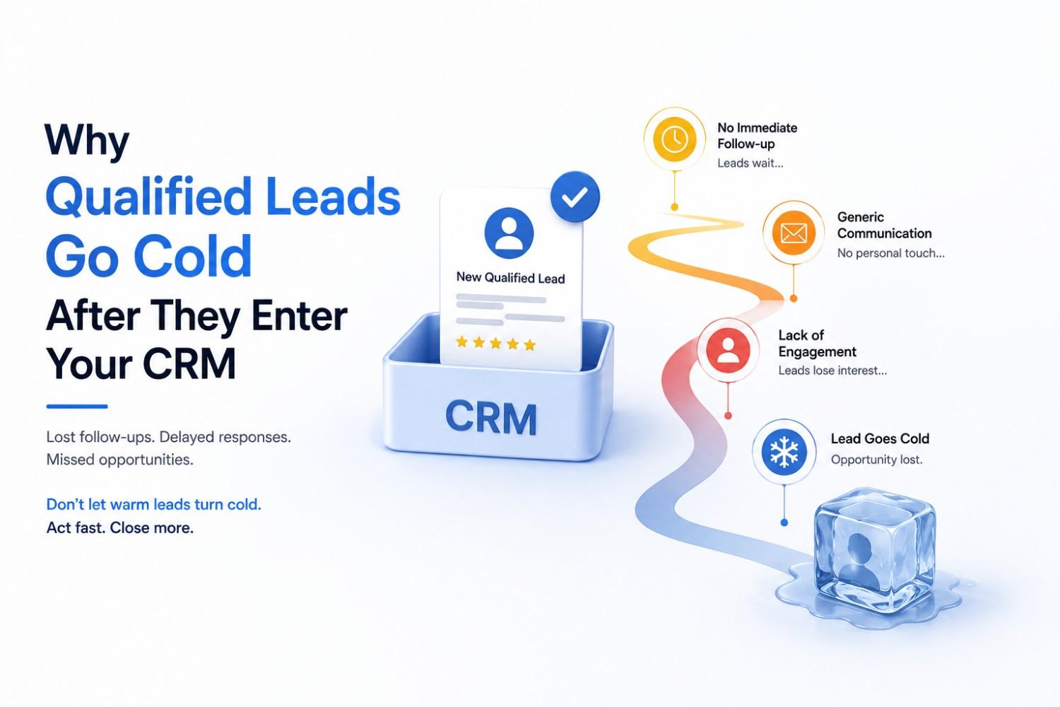 Why Qualified Leads Go Cold After They Enter Your CRM