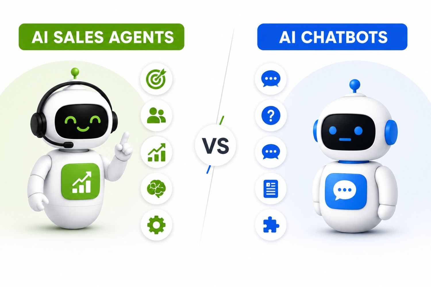 AI Sales Agents vs AI Chatbots: What Is the Real Difference for Businesses?