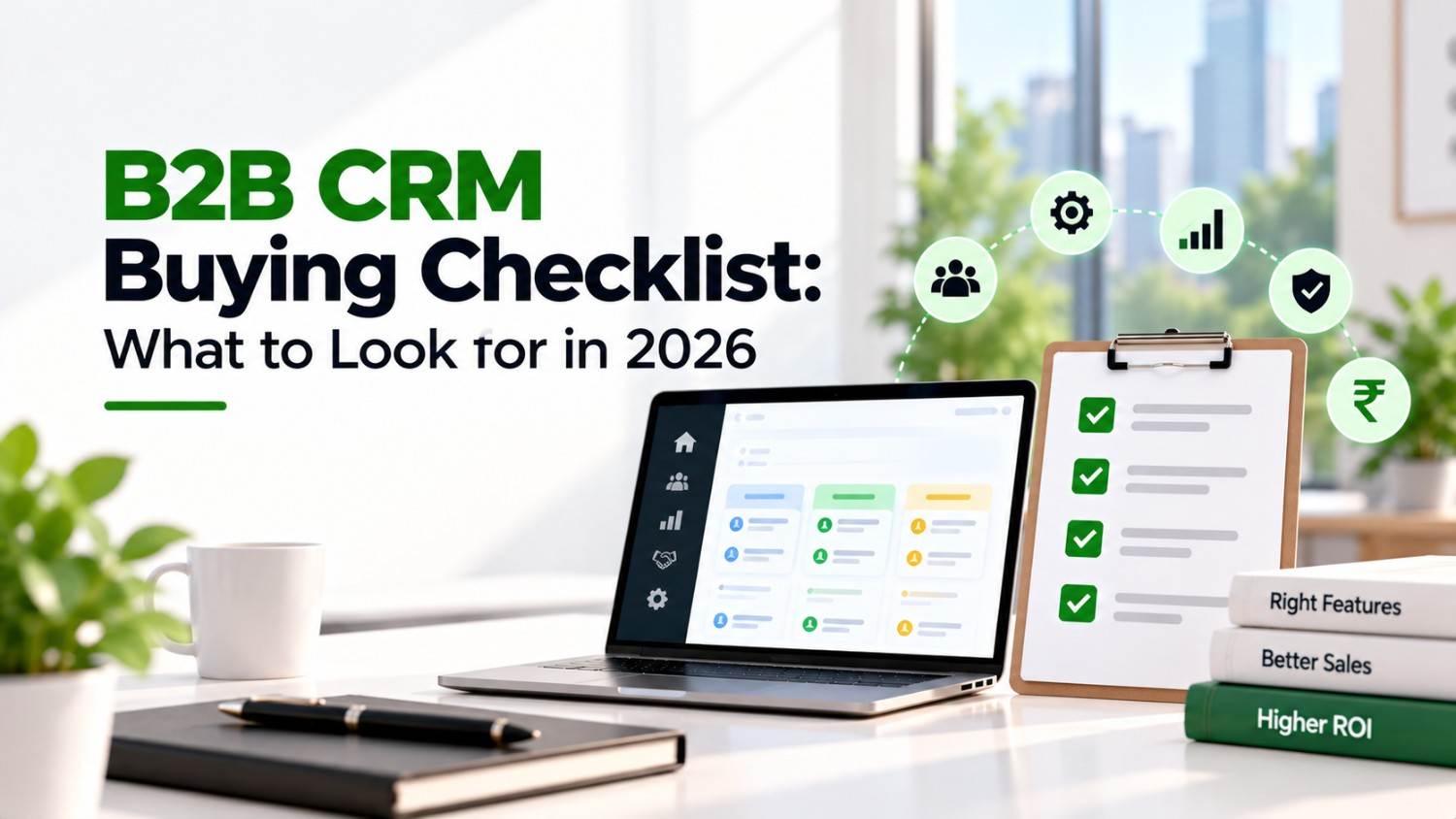 B2B CRM Buying Checklist: What to Look for in 2026