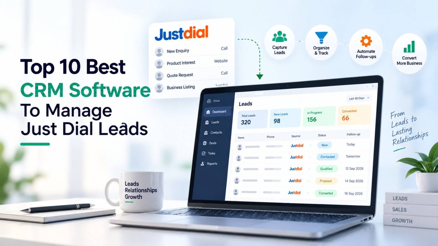 Top 10 Best CRM Software To Manage Just Dial Leads