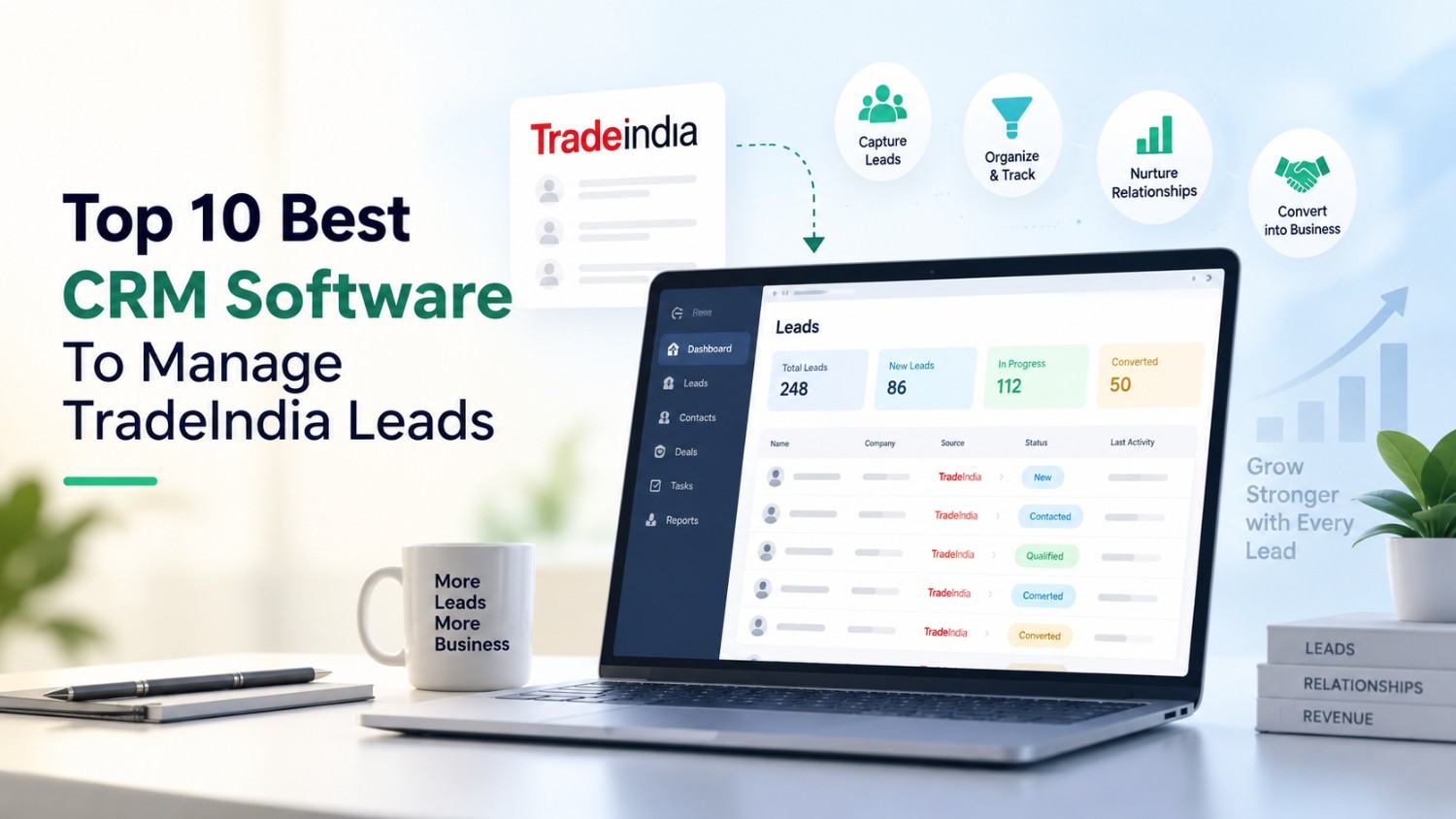 Top 10 Best CRM Software To Manage TradeIndia Leads