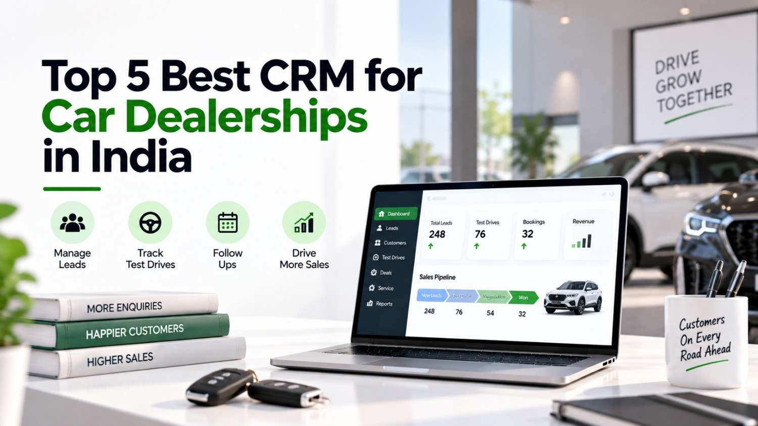 Top 5 Best CRM for Car Dealerships in India