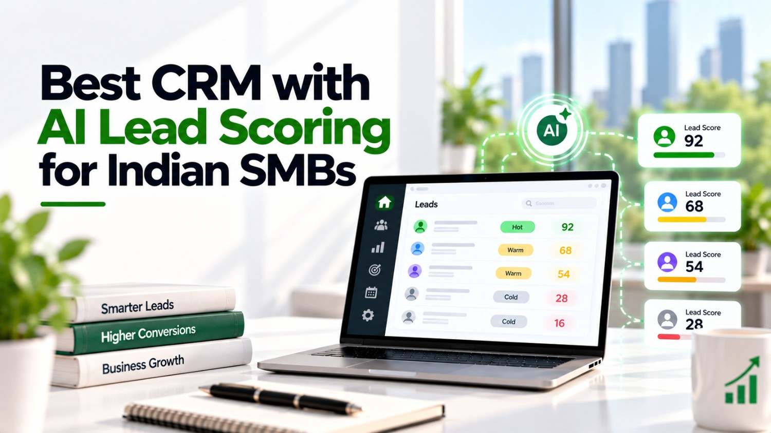 Best CRM with AI Lead Scoring for Indian SMBs