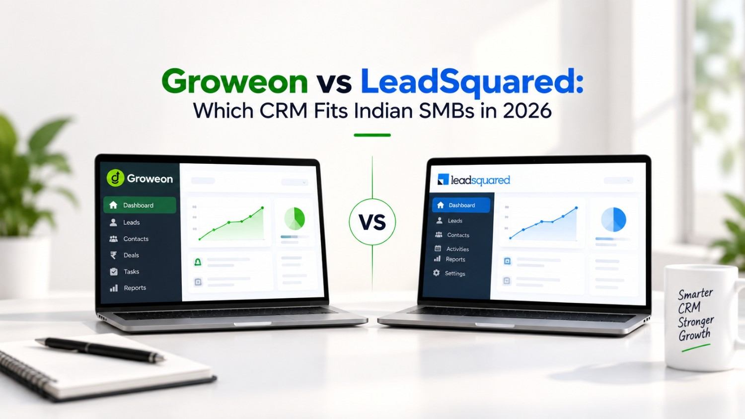 Groweon vs LeadSquared: Which CRM Fits Indian SMBs in 2026