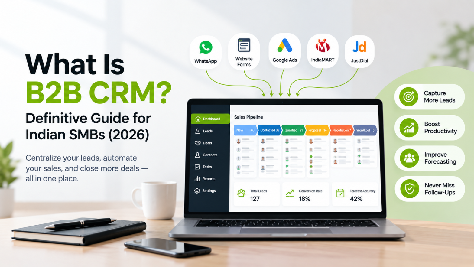 What Is B2B CRM? Definitive Guide for Indian SMBs (2026)