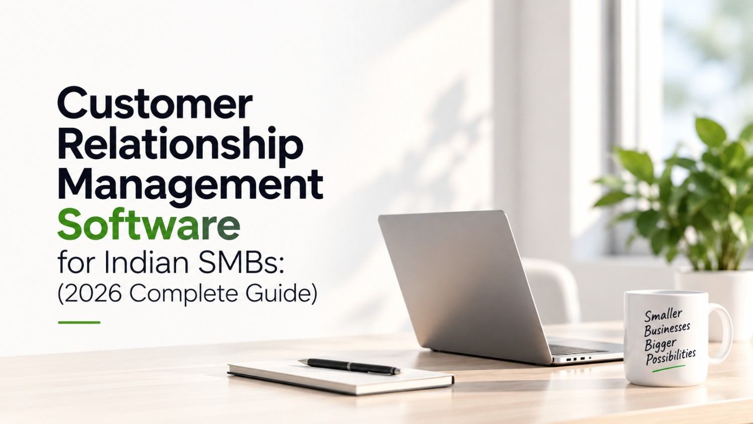 Customer Relationship Management Software for Indian SMBs: (2026 Complete Guide)