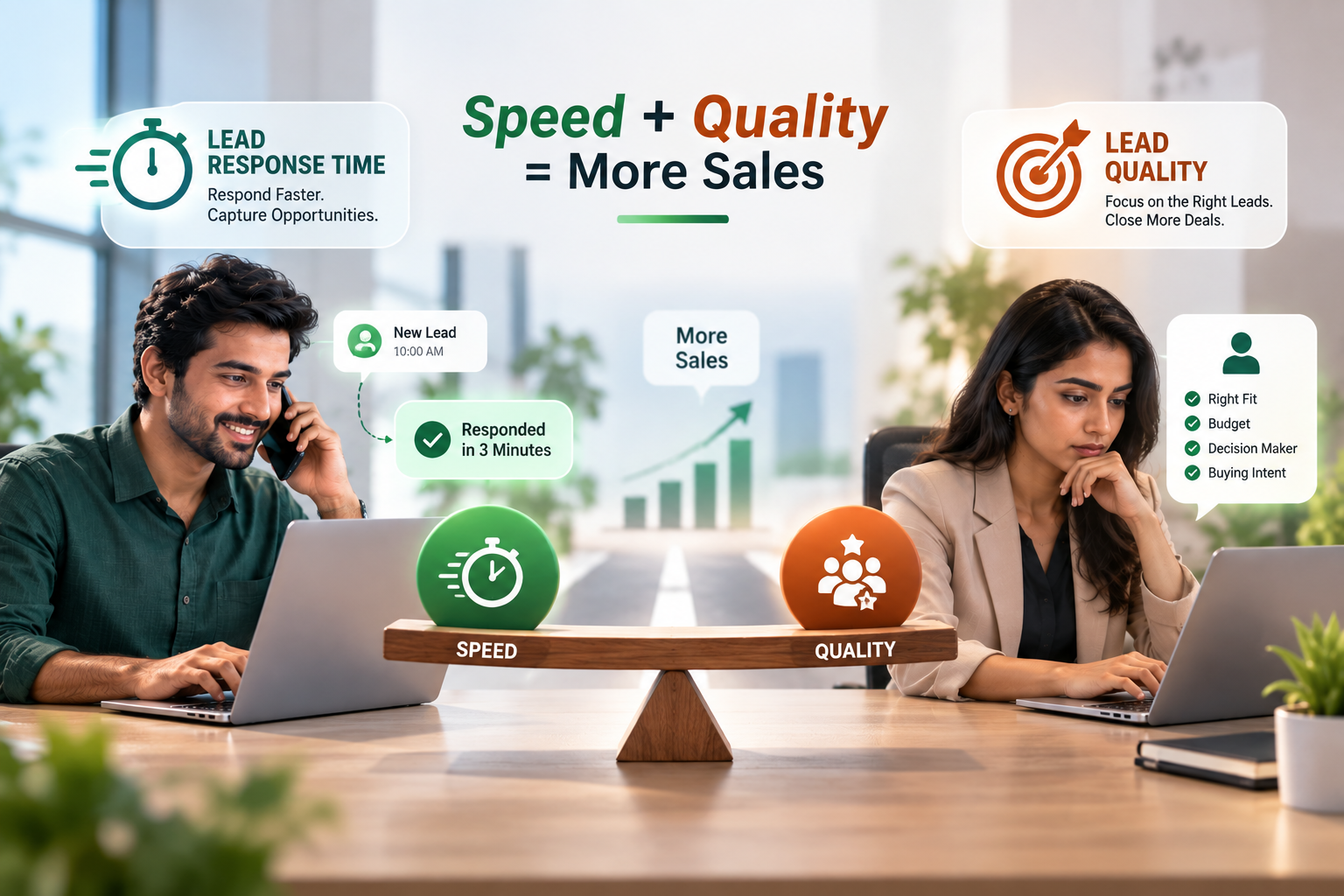 Lead Response Time vs Lead Quality: Which One Should Sales Teams Prioritise