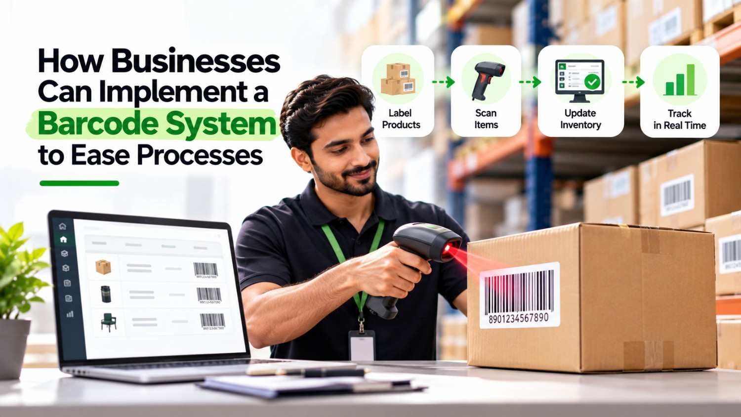How Businesses Can Implement a Barcode System to Ease Processes