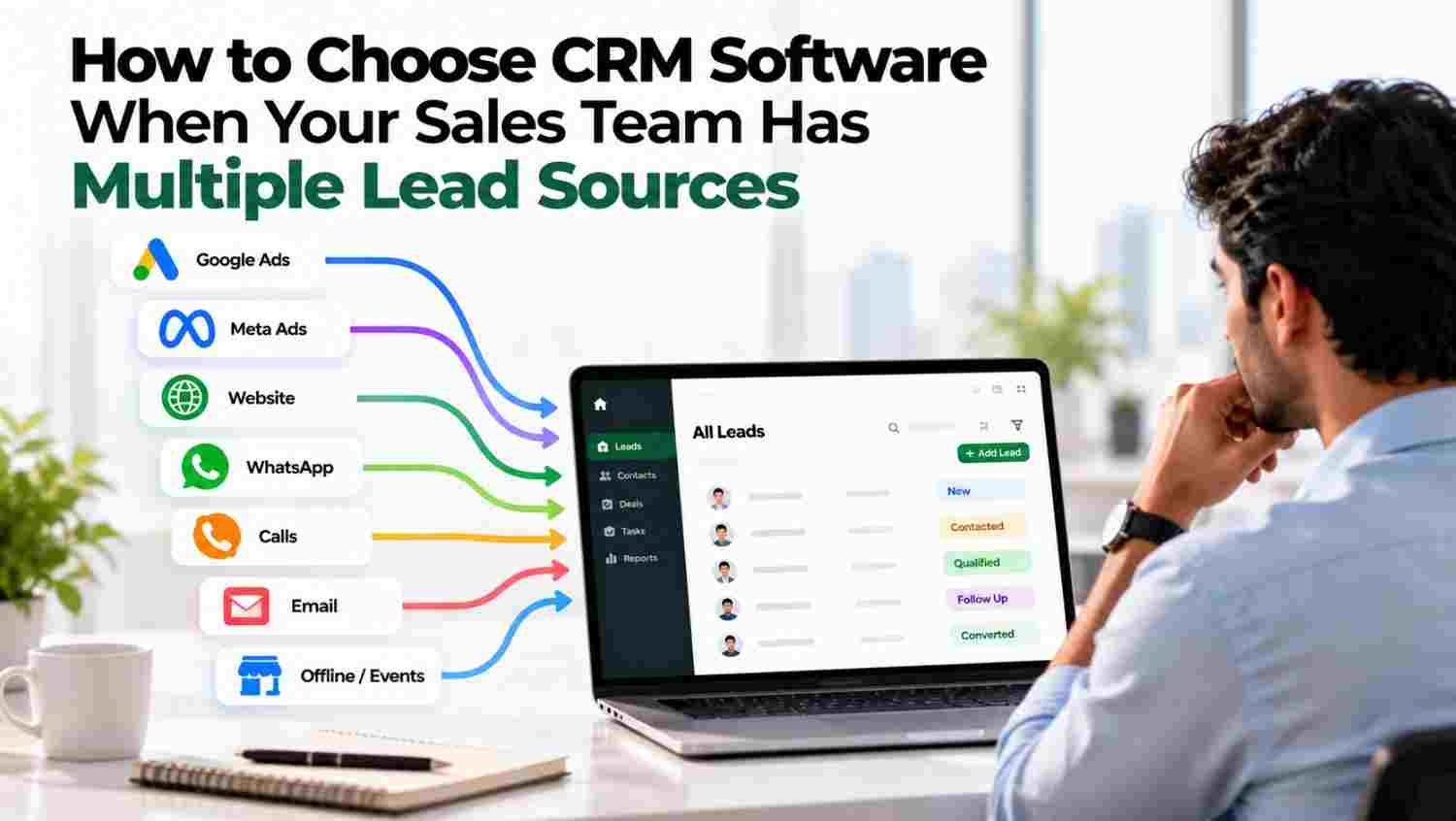 How to Choose CRM Software When Your Sales Team Has Multiple Lead Sources