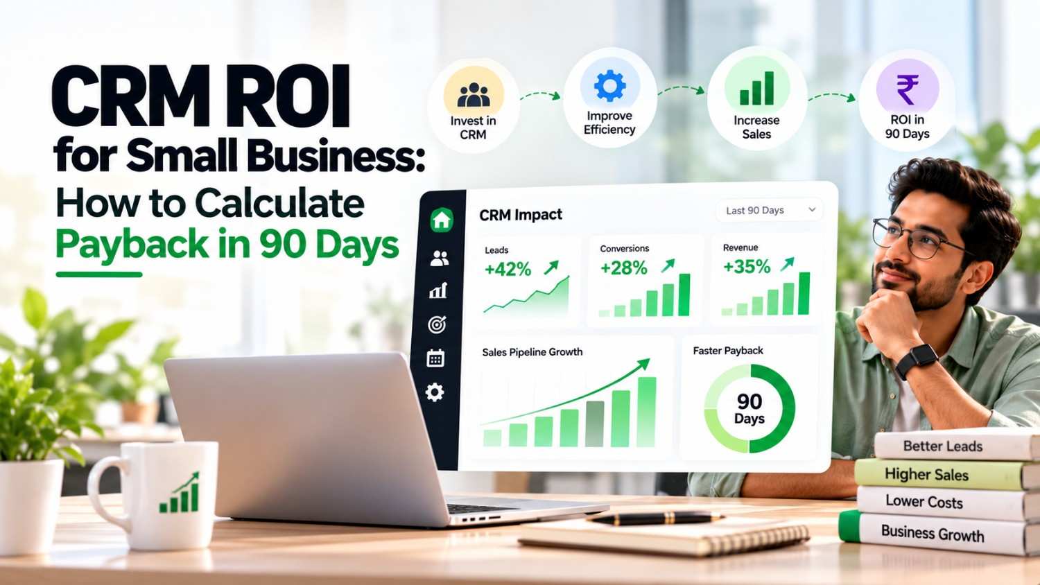CRM ROI for Small Business: How to Calculate Payback in 90 Days