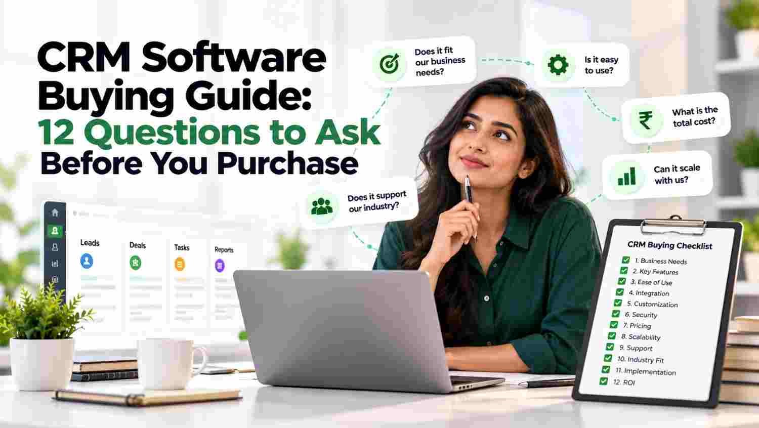 CRM Software Buying Guide: 12 Questions to Ask Before You Purchase