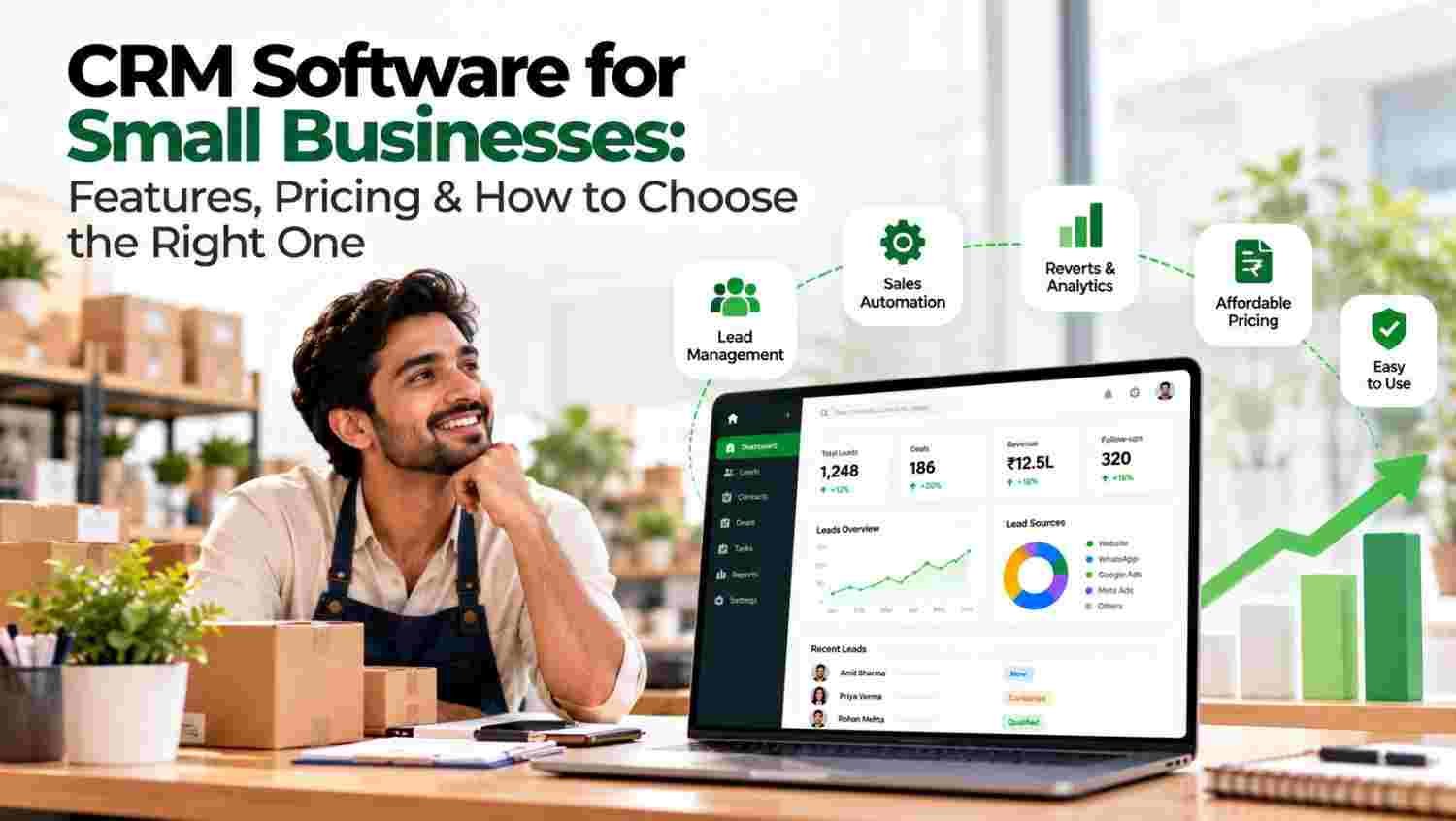 CRM Software for Small Businesses: Features, Pricing & How to Choose the Right One