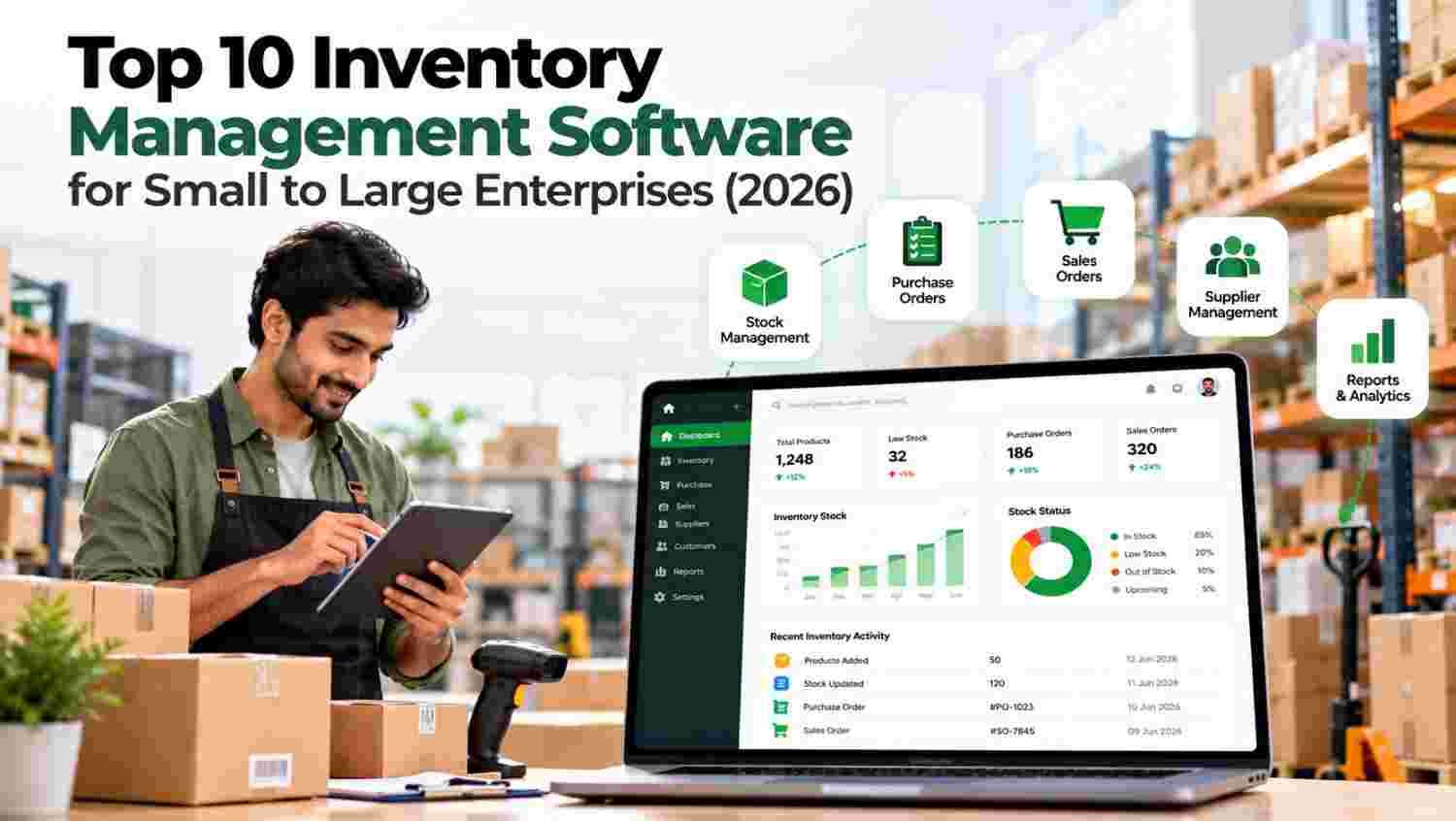 Top 10 Inventory Management Software for Small to Large Enterprises (2026)