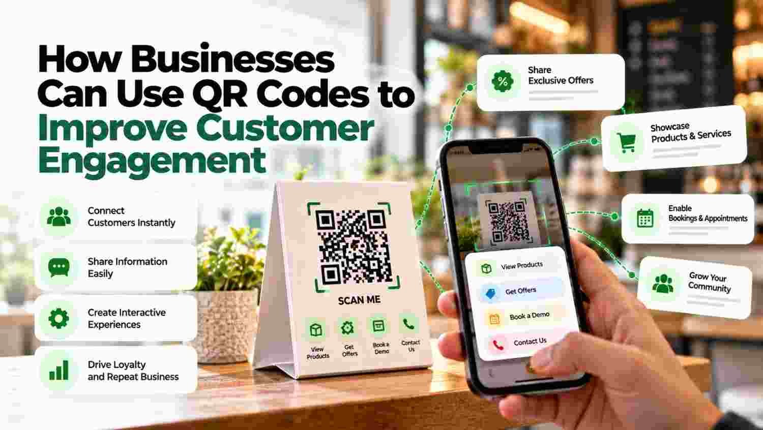 How Businesses Can Use QR Codes to Improve Customer Engagement