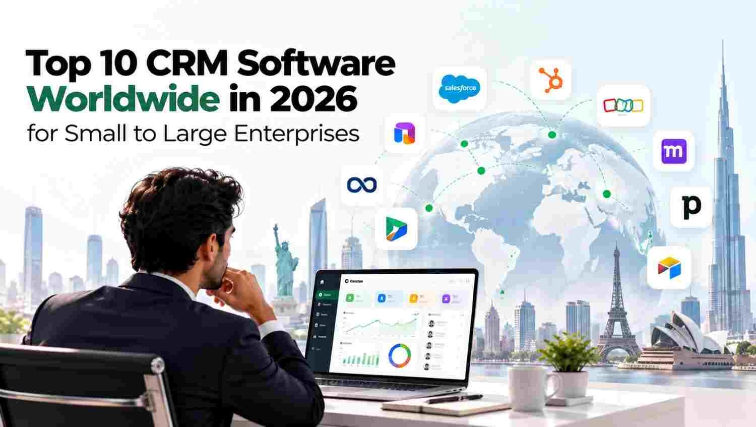Top 10 CRM Software Worldwide in 2026 for Small to Large Enterprises