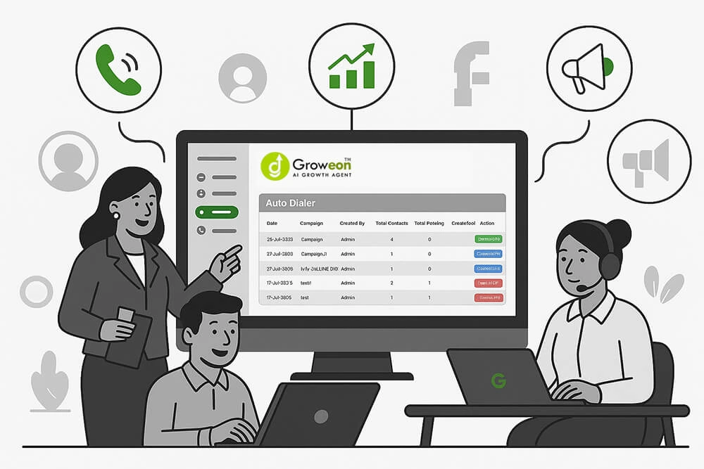 How Does Groweon's CRM Bulk Dialler Work img