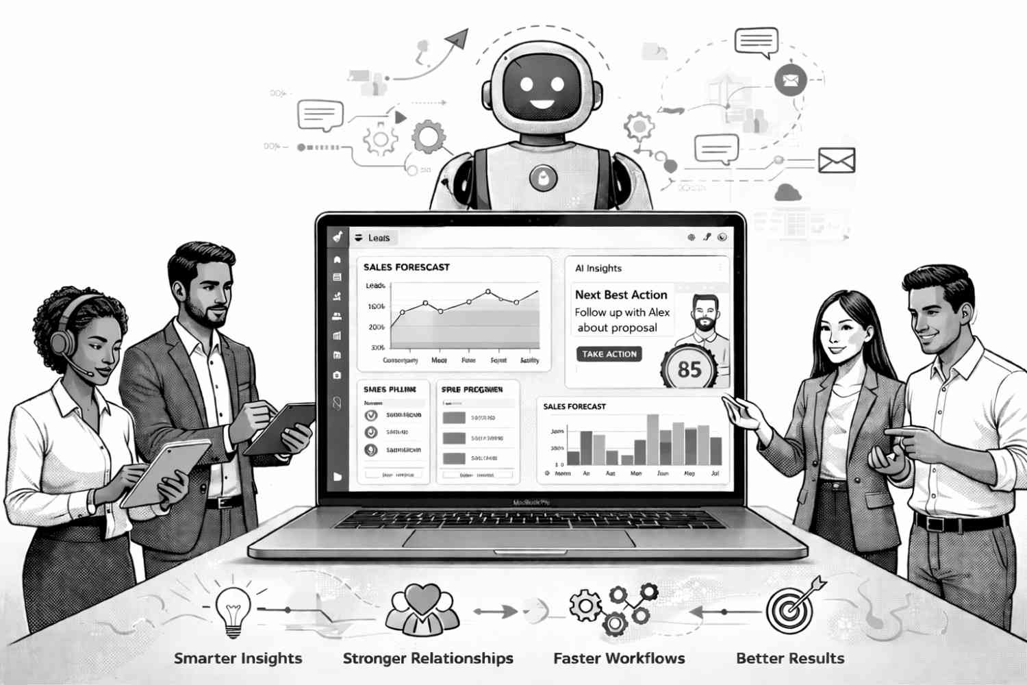 AI-Powered Education CRM Software — Groweon