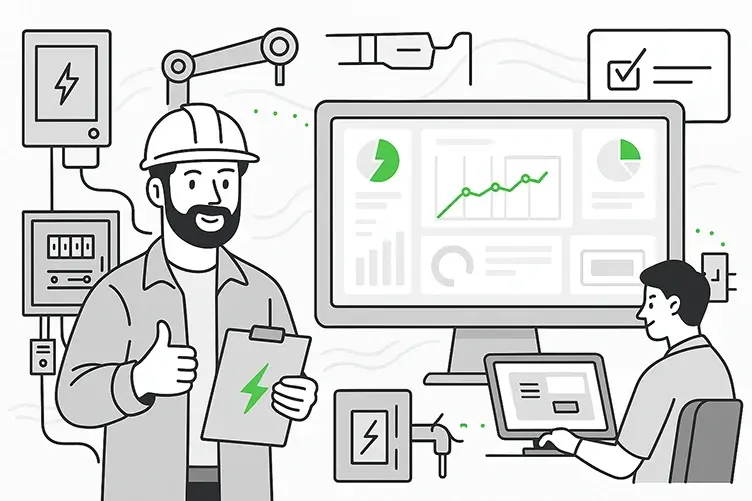 CRM for Electronics & Electrical Industry Img