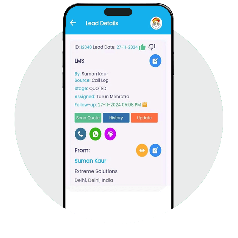 Manage Leads and Accounts