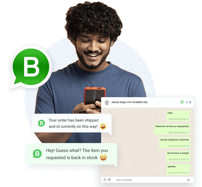 WhatsApp chatbot works as follows