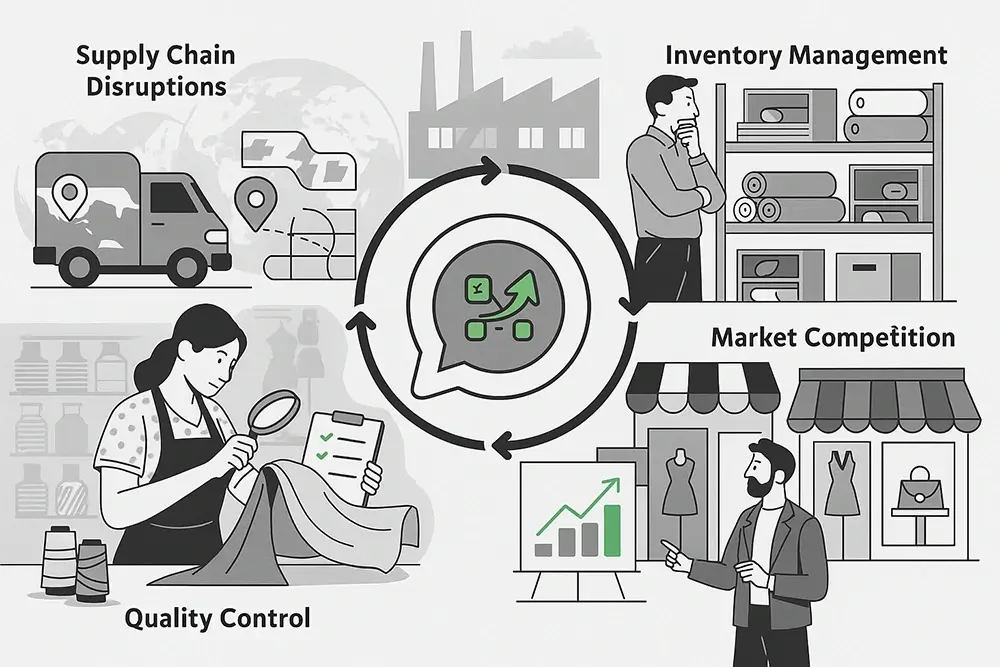 Challenges Faced by Apparel & Textile Businesses Img