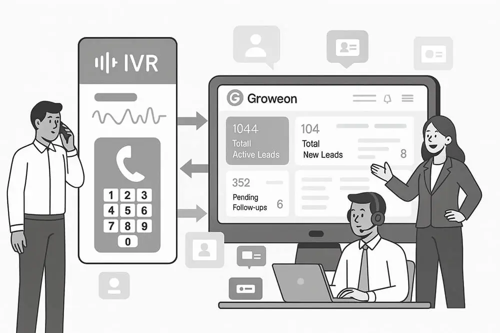 integrating ivr with groweon crm software Img