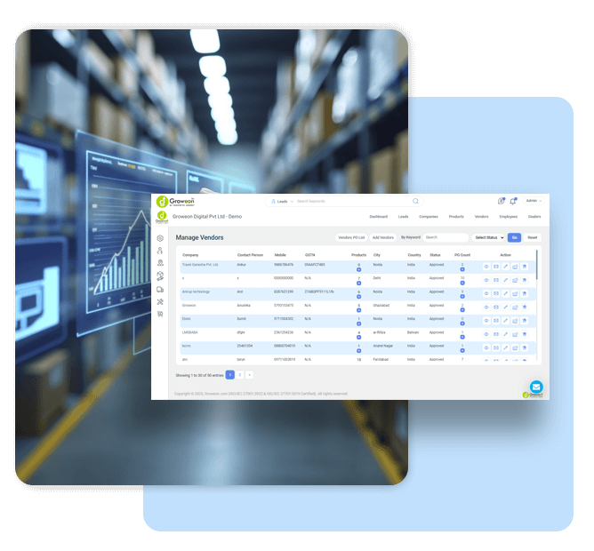 supplier data management icon